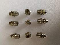 Copper outer wire quick screw connector m10x1m12m14x1 5m16x1 5m20x1 5m22x1 5 Trachea connector