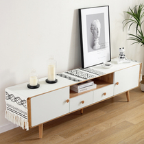 Meritocratic 6646 minimalist modern cotton thread braided thickened TV cabinet bucket cabinet dust-proof cloth absorbent tea mat table flag