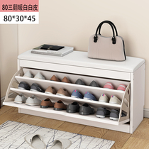 Shoe cabinet home door can sit high and low door can be used to change shoes stool Porch Locker ultra-thin ultra-narrow flip shoes