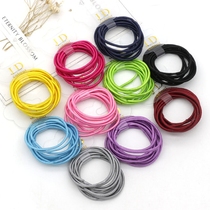 10 string children color rubber band baby hair rope girl headwear does not hurt Hairband children tie the braids good elasticity
