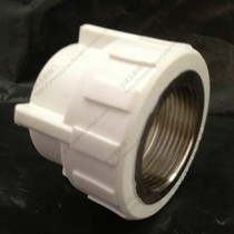 Insert Inner teeth Direct water pipe fittings Thickened welding head ppr pipe fittings Hot melt pipe fittings