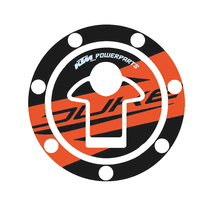 KTMR2R Oil Tank Lid Patch Flower Retrofit STREET CAR SERIES