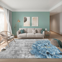 INS wind abstract carpet original design Nordic modern simple bedroom bedside living room mat line girl floor mat