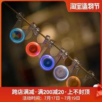 Camping Wind Rope Light Battalion Equipped Camping LED warning light tent windproof rope hanging light anti-tripping safety signal lamp