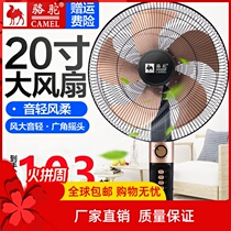 Camel Electric Fan Ground Fan Home Vertical Silent Desktop Small Electric Fan Dormitory Shaking Industrial Powerful Big Wind