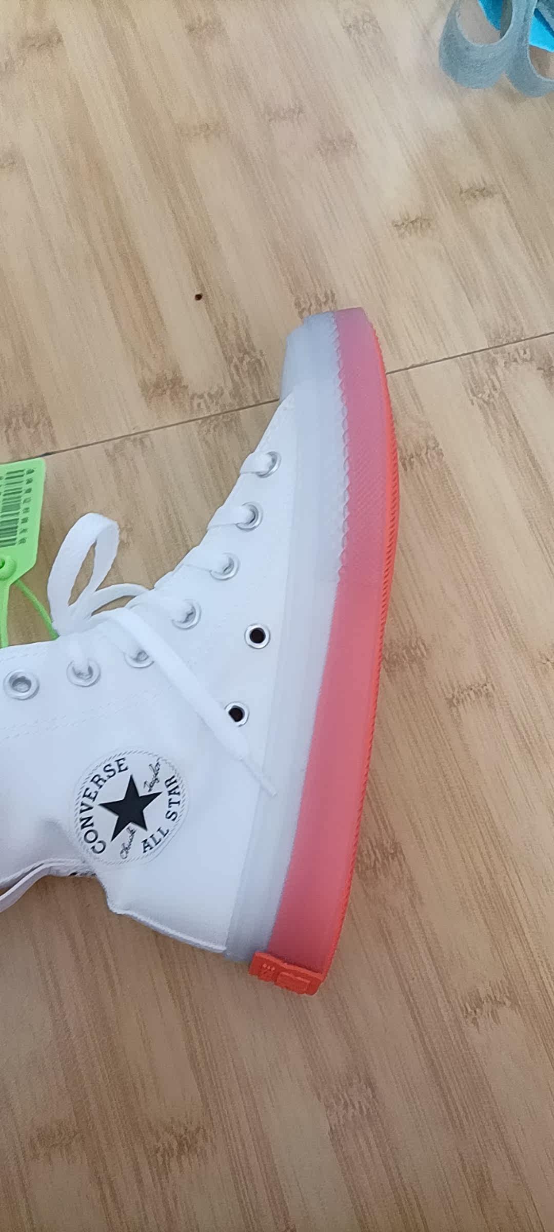 converse/匡威ctas all star cx白敬亭同款果冻底帆布鞋169607c