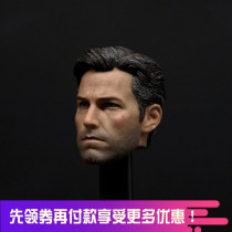 1 6 mens mens head sculpted Big Ben Batman Ben Affleck Head Carved Spot