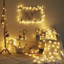 LED star lighting Net red girl room bedroom decoration decoration small colorful lights flash lights string lights starry sky