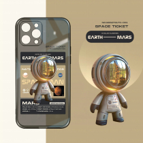 Suitable for Apple 13 mobile phone shell Tide Card Astronaut Creativity iphone12promax Quanpack nasa anti-fall xs