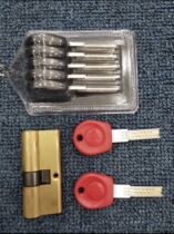 Buyang anti-theft door lock core Double row crescent lock core door lock core