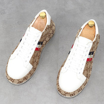 Mens casual shoes summer new printing net red shoes mens trendy shoes Korean version trend inner heightened thick-soled platform shoes