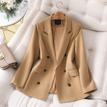 Senior sense blazer women Spring and Autumn small man 2021 new design sense niche casual black suit