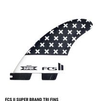 Surfboard tailwind rudder FCS II SUPER BRAND TRI FINS (three sets of)