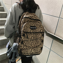 Large capacity BAO WEN school bag female Korean version of high school college student backpack male junior high school student 2020 new ins backpack