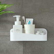 Toilet storage rack storage rack geometric adhesive toilet bathroom shelf non-punching bathroom wall storage rack