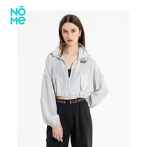NOME Normie Womens Dress Long Sleeve Jacket Sport 100 Hitch Loose 100 Hitch Short jacket Girl Spring WGCQ3475