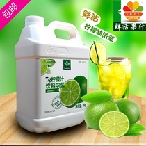 Concentrated lemon juice milk tea shop baked and fresh concentrated lemon juice juice 3kg