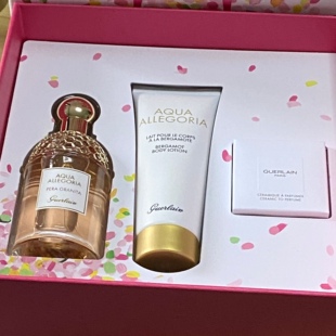 guerlain/娇兰花草水语淡香水女士持久自然花香调礼盒套装正品 原价