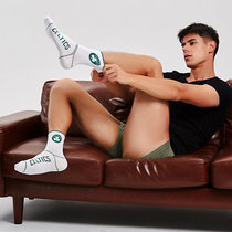 Asian Male Wind Mens Pure Cotton Socks Color Random Hair