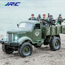 Large Number Electric Remote Control Army Truck Six Wheels Climbing Car Dongfeng Ripper Truck Cross-country Transporter Children Toy Presents