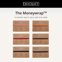Hong Kong Daycraft Degef Moneywrap minimalist leather wallet card bag replacement rope strap