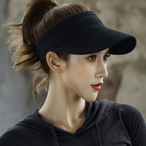 Tide brand hat female summer empty top sun hat Korean version of sunscreen without top cap Joker outdoor sports baseball cap