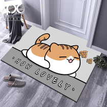 Cartoon Carpet Door Cushion Living-room Entrance to the doormat Door-to-door Mat for home anti-slip Home Washable cushions