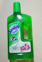 LAU SAN green bottle Vietnam Cif Sunlight household goods mop water wipe floor fluid floor liquid