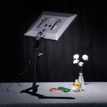 South Crown 14 inch led photography lamp jewelry photography Taobao live video indoor filling light shaking sound soft light still life lighting lamp set desktop jadeite jewelry photo always light PAD43H