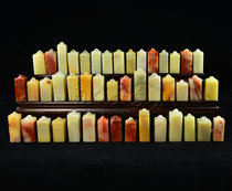 Shoushan stone seal Furong stone Bogu nose button hand-carved batch seal engraved button special seal 20 Square set