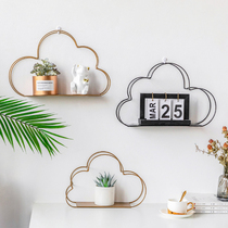 Nordic ins cloud shelf Wall wall decoration Bedroom room decoration Creative wall hanging decoration