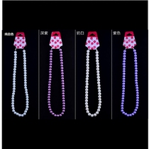 Pearl items hanging ornaments Eternal Flowers Christmas ball key chain bag pearl hanging chain creative manual simulation Pearl