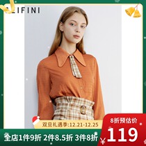 Shifan Li 2021 New loose thin shirt female Korean casual temperament shirt casual 3B8223342