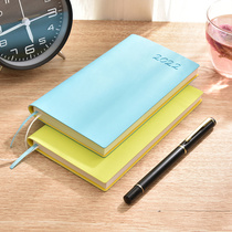 A6 small number 2022 2021 second half day course book Portable time management Daily schedule self-discipline punch card with calendar date efficiency manual diary notebook notebook