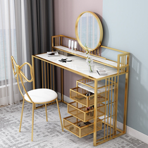 Nordic net red light luxury dresser desk storage cabinet one bedroom modern simple dressing table small dressing table