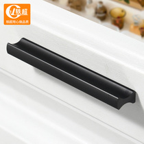 Strip aluminium alloy handle Nordic wind clothes cabinet lengthened cabinet door handle cabinet modern minimalist gold drawer hardware