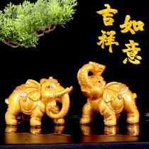 tea favor decoration boutique ke yang tea tea tea pet elephant lucky decoration color litchi Zen tea ceremony
