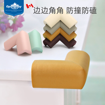 Baby childrens anti-collision angle thickened coffee table bag table corner protective cover Baby anti-bump safety corner guard Bedside corner stickers