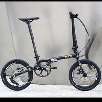 Official website export brand 16 inch 9 11 variable speed chromium molybdenum steel frame lightweight portable folding bicycle disc brake single