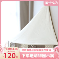 Children Tent Indoor Princess Play House Wall-mounted Mosquito Net Bed Mantle Bedside Hanging Tent Reading Corner Pure Cotton Tent Nordic