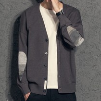 Trendy men's coat New knitted sweater in spring and autumn 2021