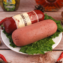 Russian Flavored Beef Pork Chicken Sausage Picnic Pure Meat Ruble Sausage ham ready-to-eat 350g