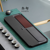 Thirty-year Wujin Stone Tea Plate Home Simple Modern Dry Breaking Tea House Tea Sea Whole Natural Stone Large Tea Sea