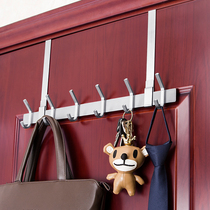 Door adhesive hook door rear rack door hanger door rear adhesive hook door rear storage rack bedroom door back storage rack