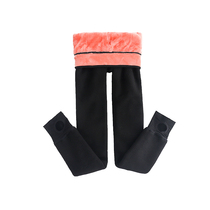 Northern section 2020 Girls plus velvet underpants outside wearing warm pants autumn and winter childrens pantyhose thickened baby stomatpants