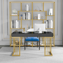 Post-modern light luxury modern simple computer desk desk home Net Red live beauty salon consultation reception table