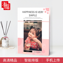 12 inch 42P 58P HD magazine photo book custom baby couple travel album production free design