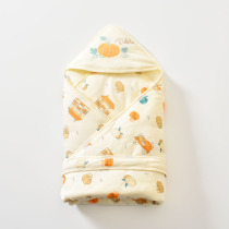 Newborn huddled cotton baby blanket cover autumn and winter warm out swaddling scarf newborn baby supplies Cotton
