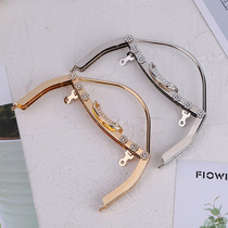 18cm recessed waist hand press bore small flower moon head bracelet gold with hole matching screw sending drawings