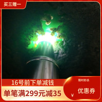 Emperor green jade original stone semi-bright material huge piece of wool Jade Wood big Makanmeng bag 22kg antique